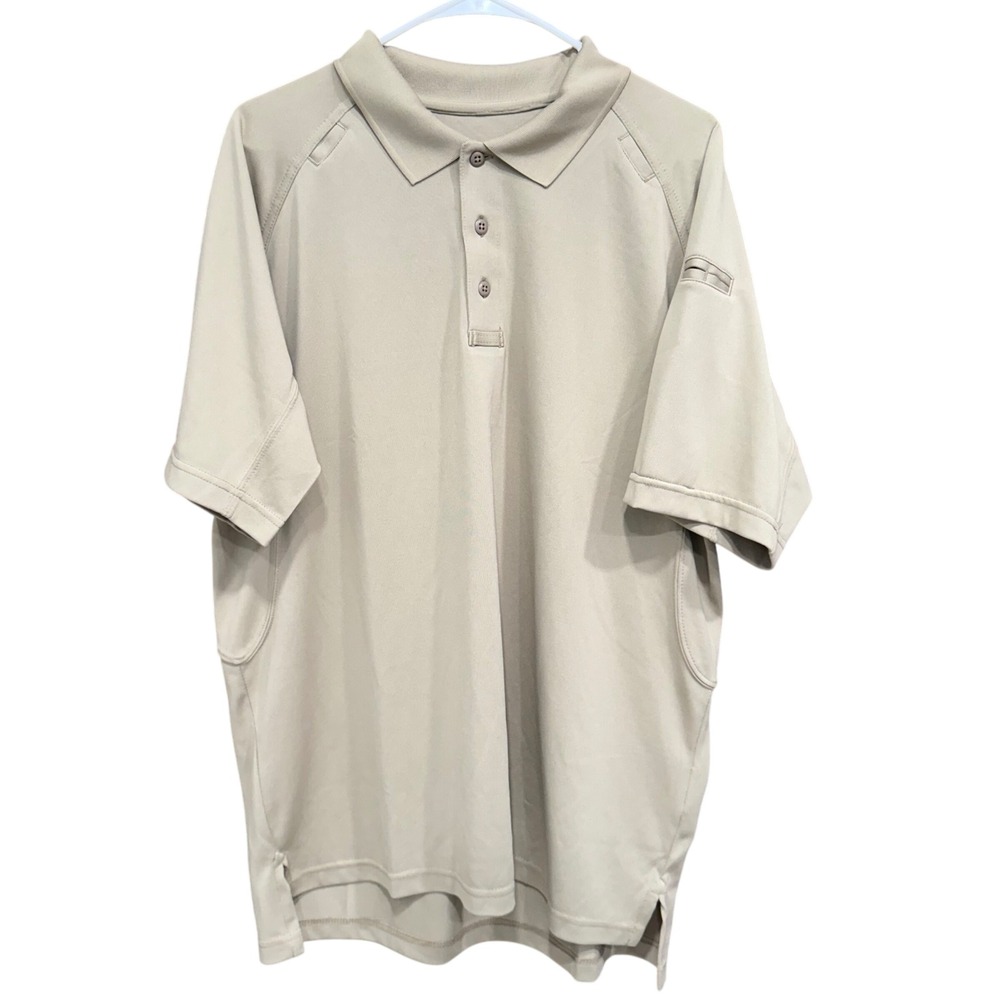 5.11 Tactical Polo Shirt Mens Large Short‎ Sleeve Performance Workwear